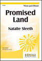 Promised Land Three-Part Mixed choral sheet music cover